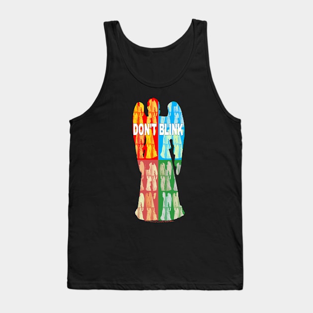 Don't Blink Tank Top by Wicked9mm